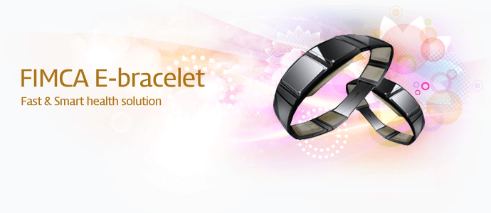 FIMCA E-bracelet - Fast & Smart health solution